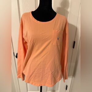The Southern Shirt Company Coral Long Sleeve Top